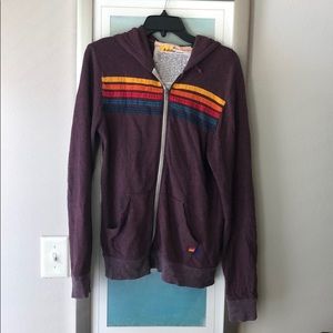 Aviator Nation Zip Up Hoodie